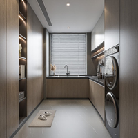 Système d'armoires de salon intégrées, modulaire, sur mesure, moderne, en bois massif, luxueux, avec rangement intégré sans joint, écologique, pour hôtel