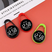 Montre-bracelet numérique LED pour enfants, femmes et hommes, design de charme, porte-clés