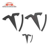 Emblème autocollant personnalisé pour le logo avant/arrière/volant pour les modèles 3/Y 19-24