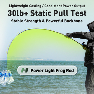 TRY&V SPIRIT H Ensemble complet en fibre de carbone à module élevé, guides <span class=keywords><strong>FUJI</strong></span> O+A, résistance statique 30 lb+, poignée intégrée allongée, action rapide - Product Image 3