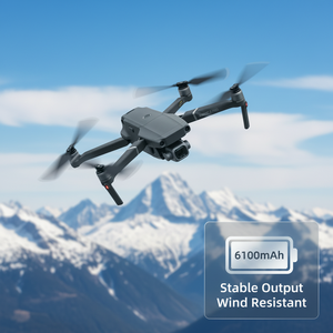 Batterie de vol intelligente haute capacité compatible avec <span class=keywords><strong>DJI</strong></span> Mavic 2 Pro/Zoom (6100mAh 15.4V), temps de vol maximal de 44 minutes - Product Image 1