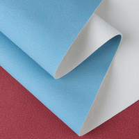 Tissu en cuir PU 1,2 mm d'épaisseur, nubuck mat, imperméable, résistant à l'abrasion, pour voiture, meubles, sacs, usage extérieur