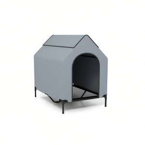 Cuccia per Animali Domestici 30 X 43, Taglia Media, Moderna, per Esterni, Tutte le Stagioni, in Poliestere con Finestre, Arredamento per Animali - Product Image 1