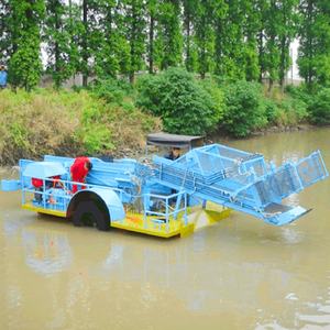 سعة 3500m 2/H 70kw قارب عائم على شكل عشب/عشب/طحلب البط للبحيرة مع سلسلة غير قابلة للصدأ - Product Image 6