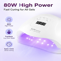 Lampu Pengering LED UV dengan Timer & Sensor Otomatis