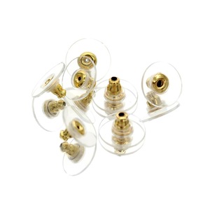 Bouchons d'oreilles en plastique en forme de balle de la marque Anno Jewelry, couleurs mélangées, pour la fabrication de boucles d'oreilles, 100 pièces - Product Image 5