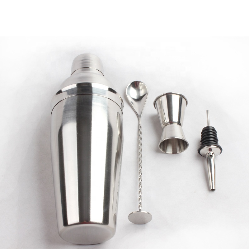 European type shaker drink liqueur mix stainless steel barware cocktail shaker