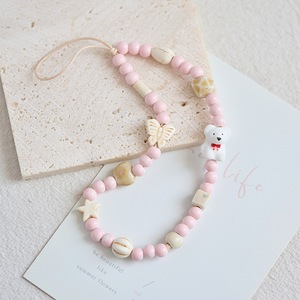 GT Blue Sea Legend Étoile à cinq branches Lanyard Shell Petite <span class=keywords><strong>chaîne</strong></span> de <span class=keywords><strong>téléphone</strong></span> à poignet court en céramique perlée - Product Image 6