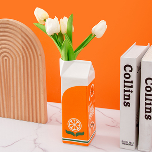 נordic רטרו אישיות יצירתית מיץ תפוזים סלון מרפסת קישוט אגרטל - Product Image 4