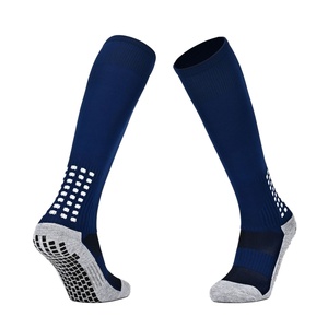 Chaussettes de sport professionnelles pour jeunes, mi-mollet, à compression, pour la course et le football, antidérapantes, respirantes, absorbant la transpiration, avec coussin en tissu éponge - Product Image 2