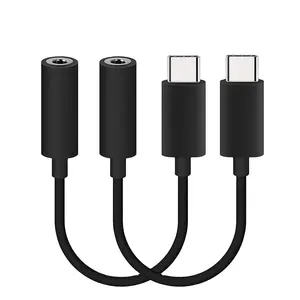 Высокосовместимый Кабель-адаптер DAC USB Type-C для наушников 3,5 мм