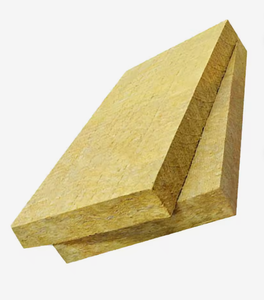 Panel de Lana de Roca Basáltica de Alta Temperatura de 50 mm, Losa de Lana de Roca Ignífuga para Barrera de Cavidad de Muro Cortina - Product Image 1