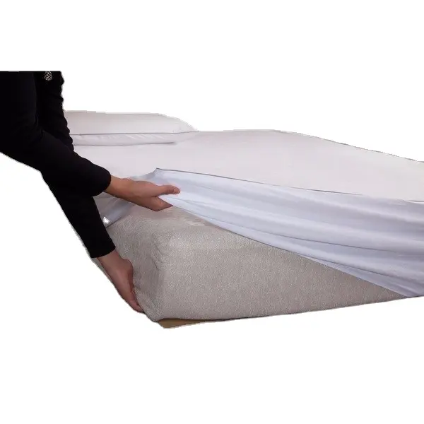King size couvertures pour lits, lit housse avec fermeture à glissière complète