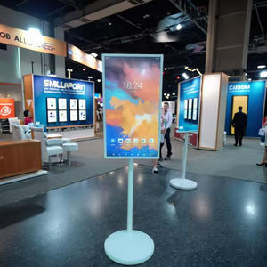 Televisor Inteligente Portátil <span class=keywords><strong>de</strong></span> 21.5 Pulgadas con Pantalla Táctil <span class=keywords><strong>de</strong></span> 10 Puntos y Soporte Ajustable para el Hogar y la Oficina - Product Image 1