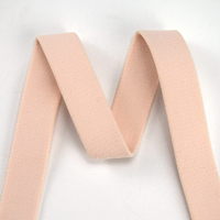 Bande élastique en polyamide antidérapante pour soutien-gorge, double face, douce, 15 mm, couleur personnalisée, pour lingerie