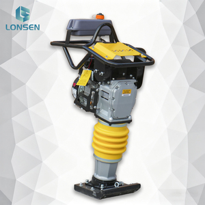 Compacteur à essence Lonsen pour pavage de cour résidentielle HCR90, plaque de 330*275 mm, haute efficacité, 4-7 CV, construction routière - Product Image 2