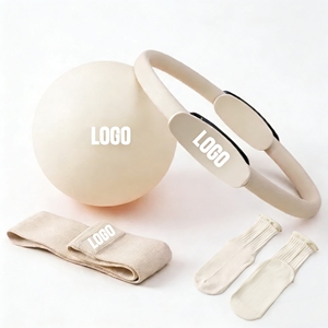 Nouveau <span class=keywords><strong>Kit</strong></span> d'Accessoires de Pilates pour Femmes : Anneau de Pilates, Équipement d'Entraînement Circulaire, Ensemble d'Anneaux, Tapis de Yoga, <span class=keywords><strong>Kit</strong></span> de Fitness pour la Maison - Product Image 1