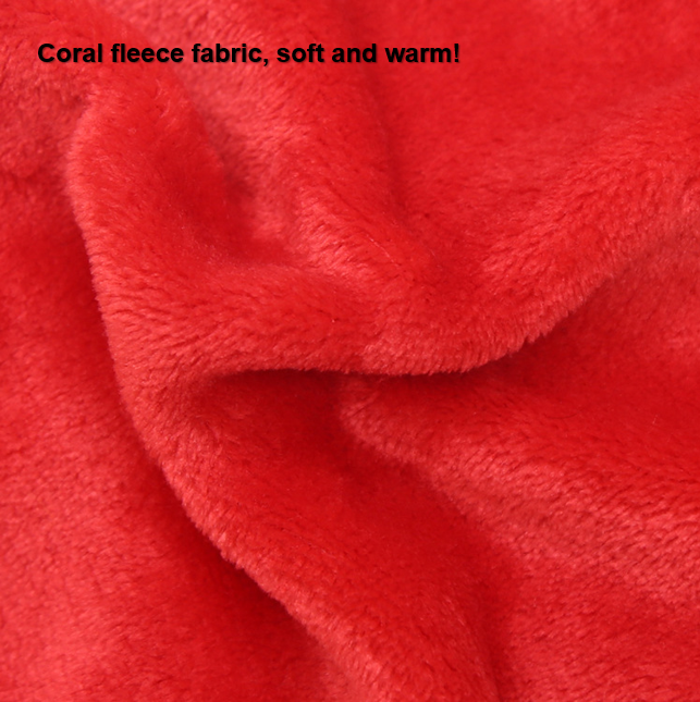 Christmas Holiday Party Dog Apparels Festival Xmas Red Scarf Hat Hooded Clothes