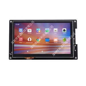 7 inch 1024x600 pixel TFT LCD module with android system support customized functions