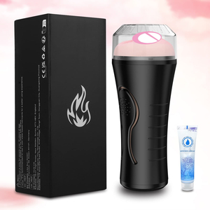 Masturbador Masculino Vibrador, Vagina Realista Texturizada, Copa de Masturbación de Bolsillo, 7.5 Pulgadas de Profundidad, Suave y Voluminoso - Product Image 6