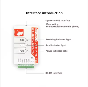 Módulo de Puerto Serie USB RS485 con Aislamiento Magnético, Chipboard Ginkgo LET PCBA China, Convertidor de Interfaz FT230XS Lightning - Product Image 5