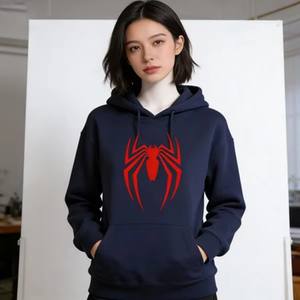 Sudadera con Capucha Spider de Ajuste Cómodo, Sudaderas Drifit Personalizadas Unisex, Fabricante de Sudaderas Premium Lisas con Estampado, Actividades Urbanas - Product Image 3