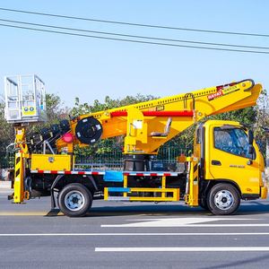 Plataforma de Trabajo Aérea de 30m de Fábrica Original, Camión Foton con Pluma de 6 Secciones, Vehículo para Operaciones en Altura - Product Image 2