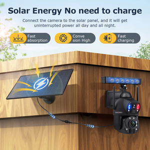 SECTEC 6MP AOV Batterie Home IP 10W Solar panel 36X Optischer Zoom AI Menschliche Bewegungs verfolgung Nachtsicht Solar CCTV Überwachungs kamera - Product Image 2