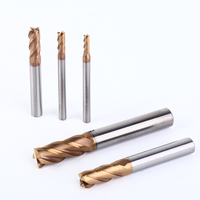 Fresa de Carburo Sólido SUPAL de 4 Filos, Vástago de 6 mm, 55 HRC, para Fresado CNC, Disponible OEM