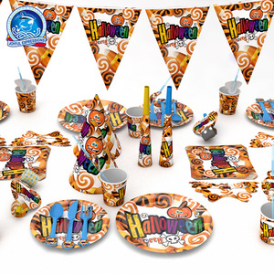 Decoraciones para Fiestas de Halloween, 40-60 Piezas, Estilo de Dibujos Animados, Accesorios para Decoración de Locales para Fiestas - Product Image 2