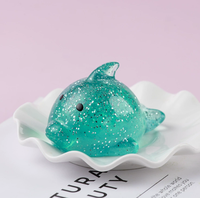 Jouet Squishy Super Mignon Animaux Marins Anti-Stress à Presser, Gadget de Décompression, Vente en Gros