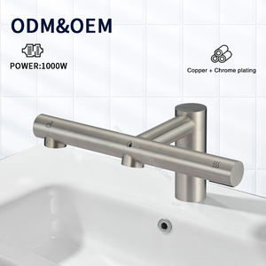 3 In 1 Borstelloze Luchtkraan Handdroger Aanrecht Automatische Kraan Met Schuimdispenser Functie Ingebouwd In Handdroger - Product Image 4