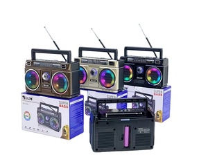 RX-750D วิทยุ AM <span class=keywords><strong>FM</strong></span> จาก altavoces <span class=keywords><strong>de</strong></span> discoteca สไตล์ย้อนยุคสไตล์วินเทจวิทยุของตกแต่งบ้านลำโพงเครื่องประดับ - Product Image 4