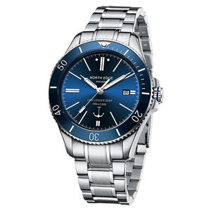 Reloj Inteligente de Lujo para Hombre DF NORTH EDGE ANCHOR, Diseño Submariner, Cristal de Zafiro, Caja de Acero Inoxidable, Movimiento Automático - Product Image 3