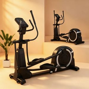 <span class=keywords><strong>Elliptique</strong></span> magnétique pour usage domestique avec écran LED, cadre en acier, propulsion par roue arrière, écologique, personnalisable pour la perte de poids - Product Image 5