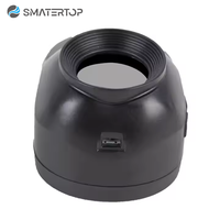 Machine de détecteur d'argent rechargeable portable avec détecteur de monnaie contrefaite à loupe UV et 15X en plastique