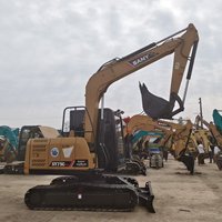 Excavator Bekas SANY SY75C PRO 43KW Mesin Isuzu, Penggali Hidrolik, Efisiensi Tinggi, Hemat Bahan Bakar, Mesin Konstruksi Dijual