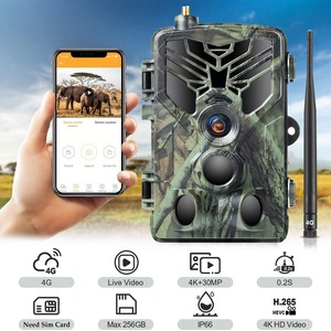 HC-810Pro Trail Camera 1080P 46pcs 940nm Ir Leds 30-40ft <b>Night</b> Vision IP65 Waterproof Tree <b>Stand</b> With App Remote Control - Product Image 3