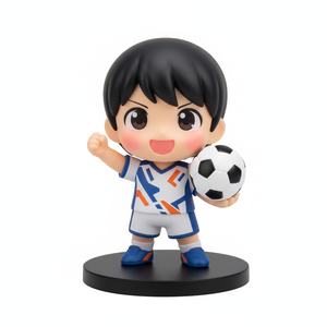 Özel PVC Aksiyon Figürü Futbolcu Sporcu Model Oyuncak Spor Temalı Dekoratif Model Süsü - Product Image 5
