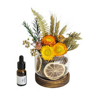 Vente flash Diffuseur de parfum sans feu à l'huile essentielle Aromathérapie Fleurs séchées d'intérieur Fait à la main Parfum longue durée Coffrets cadeaux