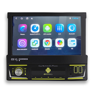 Có Thể Thu Vào Autoradio 7 ''Màn Hình Cảm Ứng 1 DIN Android 10 Duy Nhất DIN Android Âm Thanh Stereo Xe Hơi GPS Âm Thanh Xe Hơi - Product Image 1