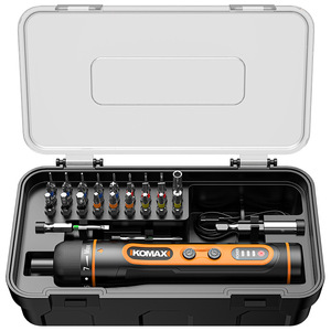 Komax Electric Screwdriver 8-Speed Rechargeable Battery Powered <b>Mini</b> <b>Drill</b> Set Household DIY Tool - Product Image 5