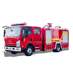 1SUZU 작은 3.5 톤 소방 트럭 원격 제어 소방 고압 물 대포와 구조 트럭 - Product Image 1