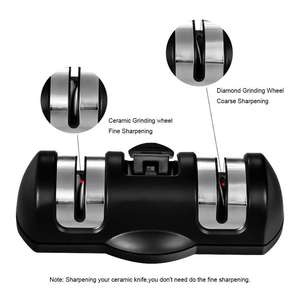 اكسسوارات المطبخ الإبداعية اكسسوارات المطبخ أدوات سكين من السيراميك مبراة حماية سكين صيانة - Product Image 2
