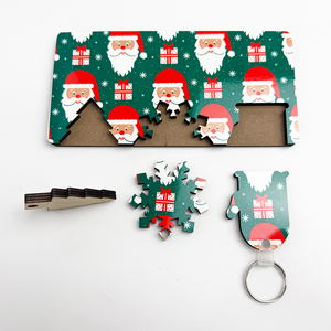 Gifts Birthday Party Decoration Trendy Children's Day Gifts Luggage Label Niche Sublimation <strong>Blanks</strong> Mdf Keychain - Product Image 3