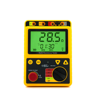 Testeur de résistance de terre numérique AR4105A+ avec affichage numérique, haute résistance de terre - Product Image 3