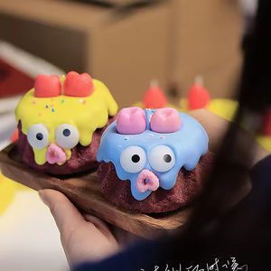 เทียนหอมน่ารัก กลิ่นหอมละมุน กล่องของขวัญสร้างสรรค์ ของที่ระลึก ของขวัญคริสต์มาส ของตกแต่งบ้าน หรูหรา โรแมนติก ของขวัญวันเกิด - Product Image 3