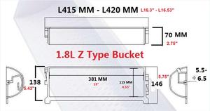 Nuevo Fabricante de Cubetas de Plástico PP de Grado Alimenticio HF de 1.8L - Product Image 6