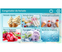 Placa PCBA TFT para Máquina de Helados Comercial, Controlador de Helado Suave