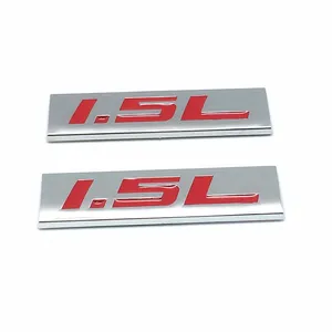 Customized Flag Metal Car Sticker Electroplating Printing High Quality Design Car Decoration Metal Stickers